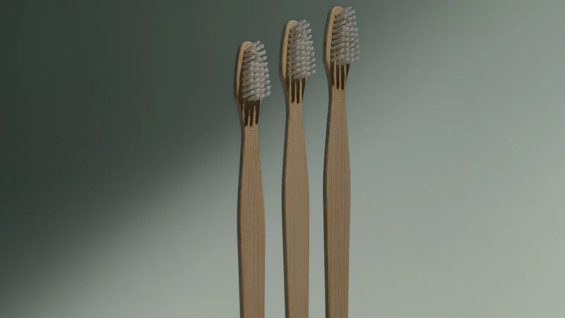 Load video: Davids bamboo toothbrush 